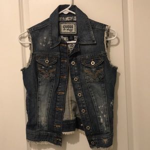 Guess denim vest